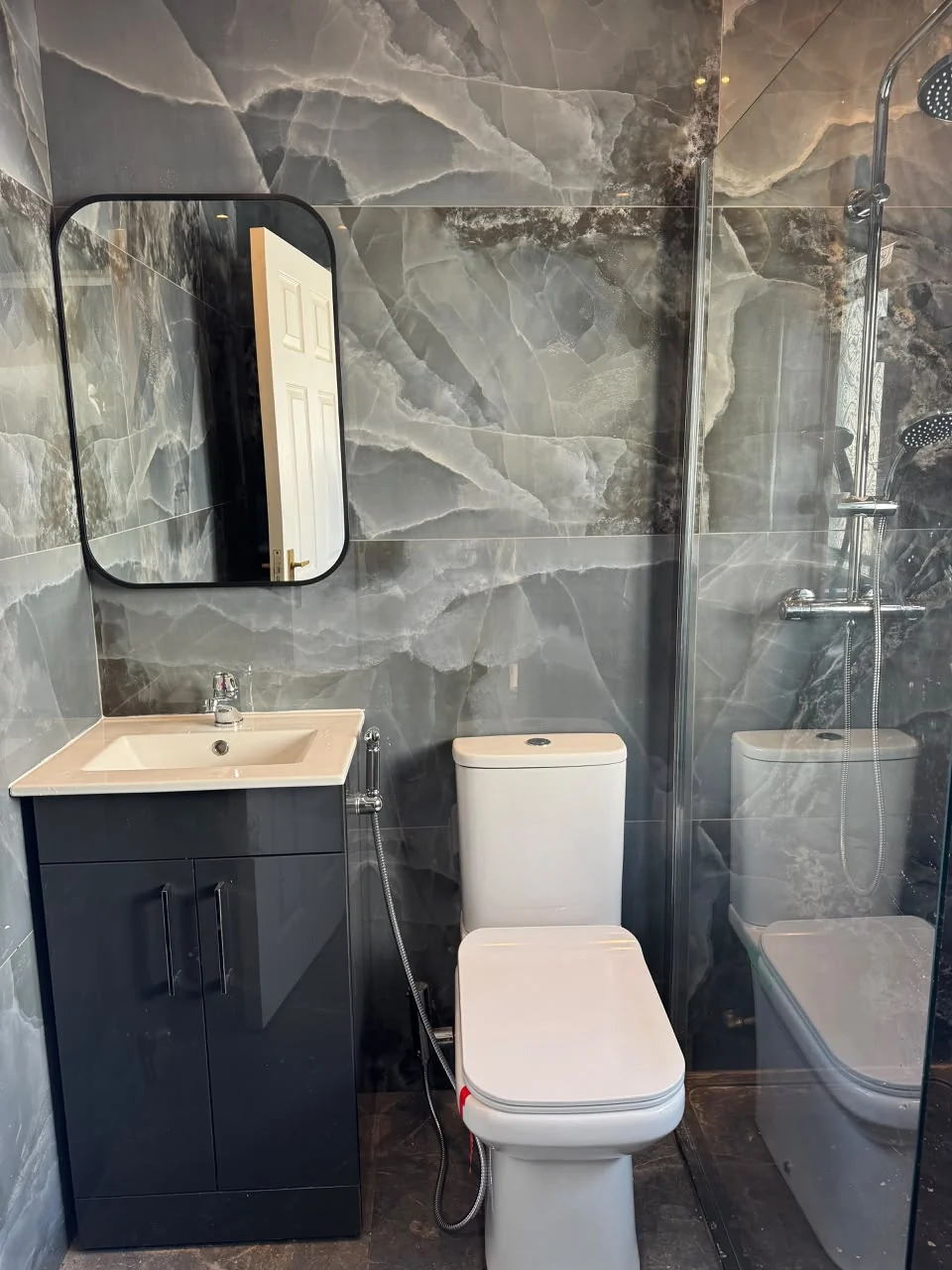 Finished bathroom renovation and refit by ProFix in Dublin
