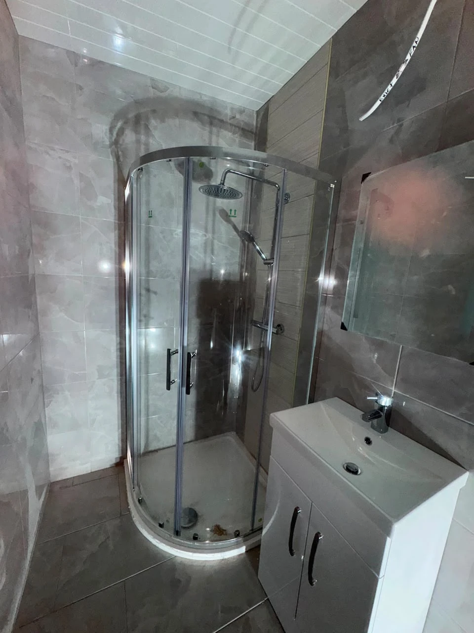Shower enclosure and vanity installation by ProFix